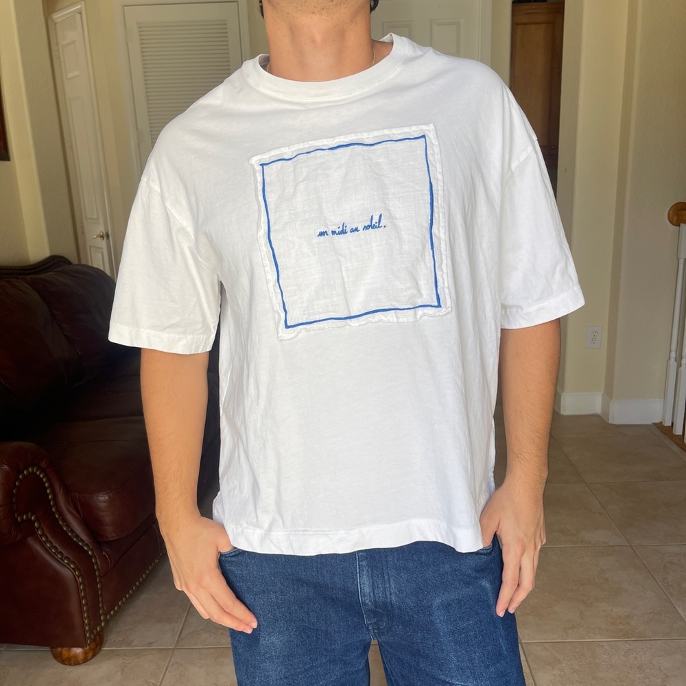 White Graphic T-Shirt